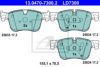 ATE 13.0470-7300.2 Brake Pad Set, disc brake